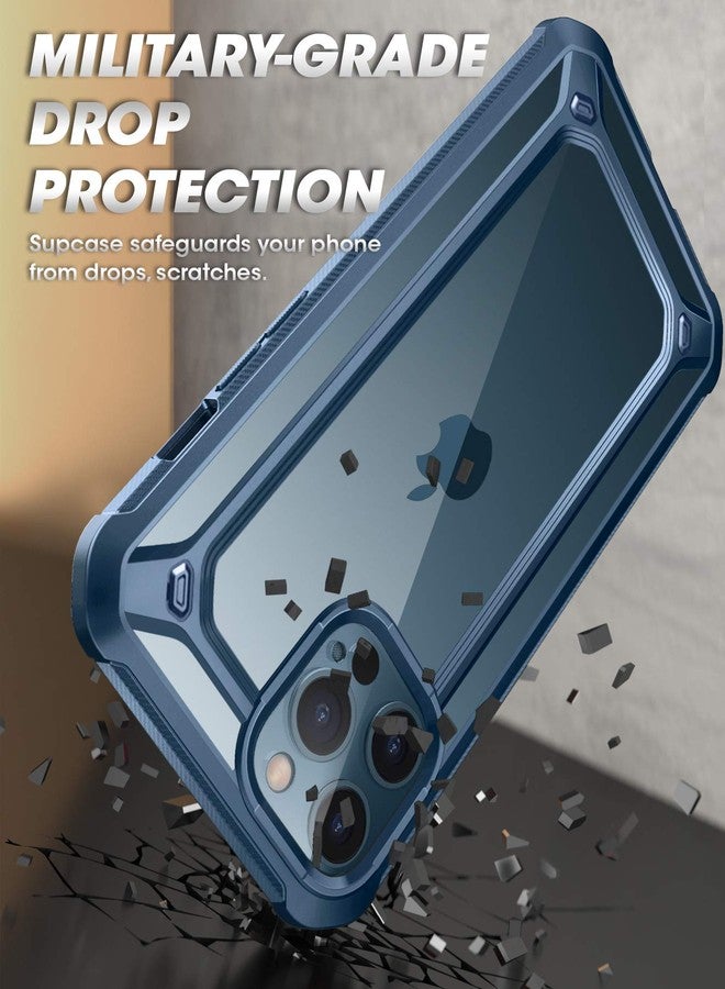 SUPCASE Unicorn Beetle EXO Series Case for iPhone 12 Pro Max (2020 Release) 6.7 Inch, Premium Hybrid Protective Clear Bumper Case(Aqua) - Image 3